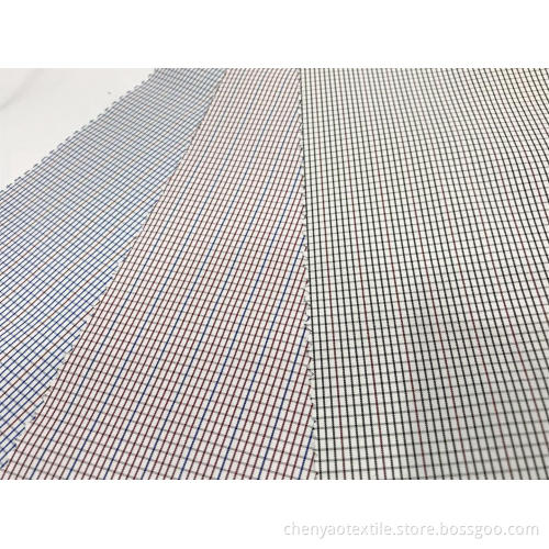 T/C(30%Cotton70%Polyester) High Density Plaid Fabric